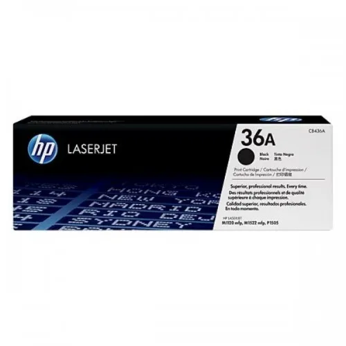 HP 36A 2000 Sayfa Kapasiteli Siyah Toner CB436A